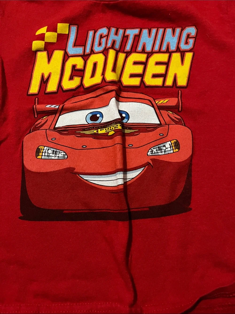 Disney Red Lightning McQueen Graphic Tee
